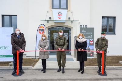 Generalsaniertes Objekt 19 am Fliegerhorst Brumowski in Langenlebarn eröffnet