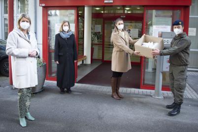 Bundesheer liefert FFP-2 Masken an soziale Einrichtungen