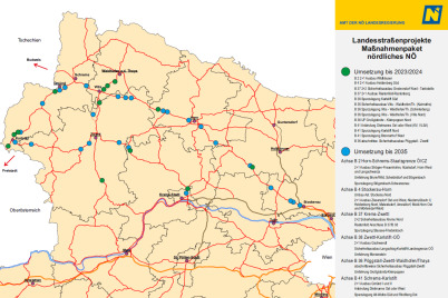 LR Schleritzko präsentierte Details zum „Mobilitätspaket nördliches NÖ“