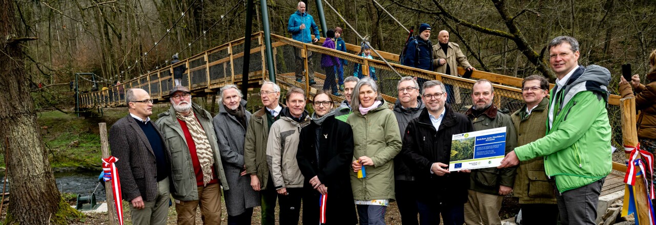 Eine neue Brücke verbindet Österreich und Tschechien