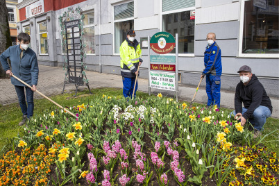 Der Frühling ist da - Mistelbach räumt Gemeindegebiet auf