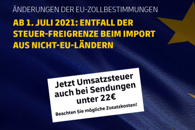 DHL Express Austria weist auf wichtige Änderung beim internationalen Warenversand ab dem 1. Juli 2021 hin