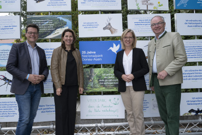 Mit vielen Ehrengästen wurde ein „Fest für die Natur“ gefeiert