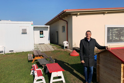 Kleinkinderbetreuung derzeit im Kindergarten Maulbeerallee