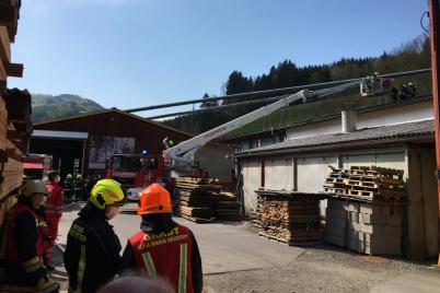 Photovoltaikanlage im Ramingtal fing Feuer 