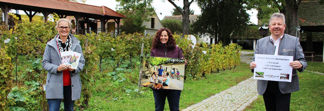 Rekordsommer 2020 für Tourismus in Poysdorf