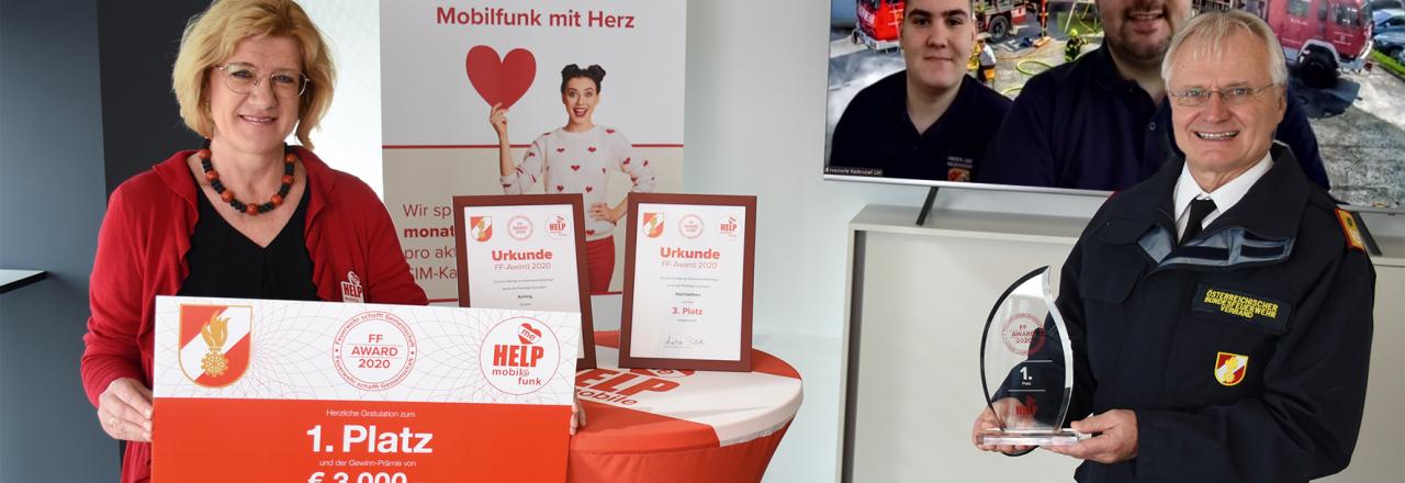 FF Rudersdorf-Ort siegt beim dritten HELP mobile FF-Award 2020