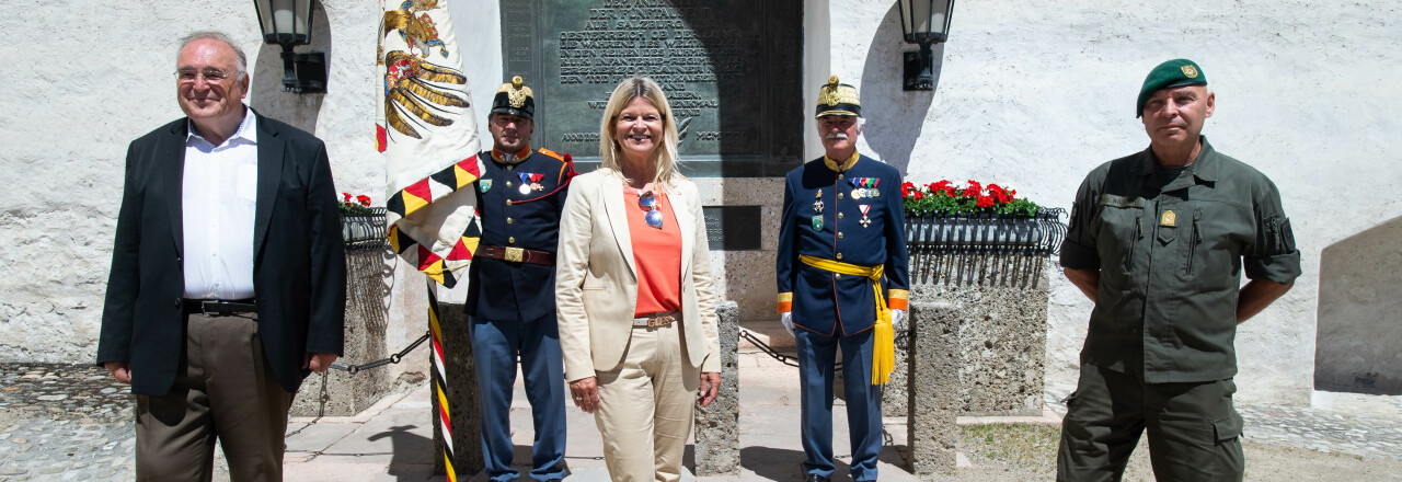 Bundesministerin Tanner besuchte die Festung Hohensalzburg