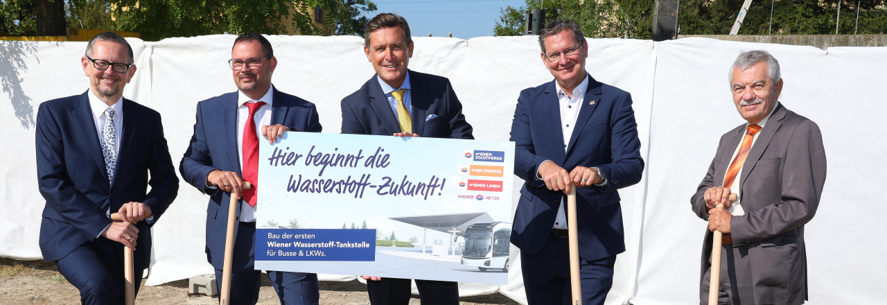 Wasserstoff-Zukunft beginnt in Leopoldau