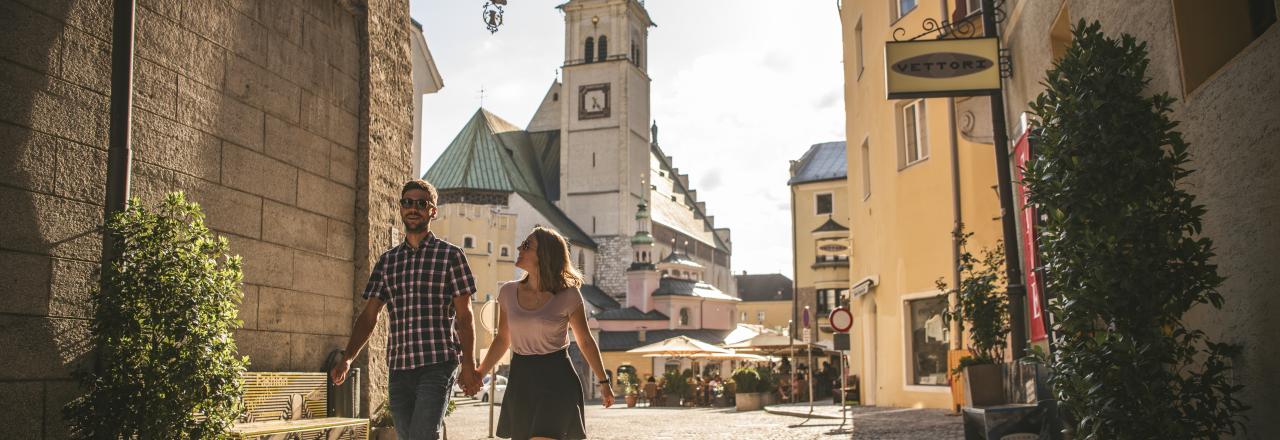 Altstadtflair am Fuße des Karwendelgebirges