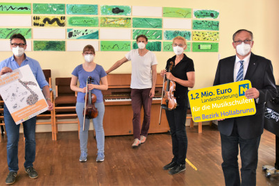 1,2 Mio. Euro Förderung für die Musikschulen im Bezirk Hollabrunn