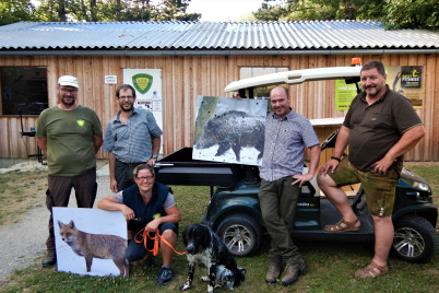 Jäger trainierten und verglichen sich beim Schützenverein-Mistelbach