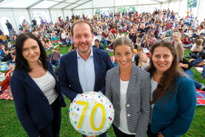 Familienbund feierte mit Familien-Konzert 70 Jahre