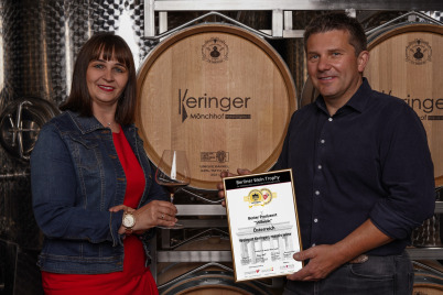 Weingut Keringer holte erneut internationalen Siegertitel