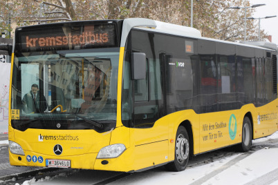 Kremser Stadtbus sorgt für stressfreien Weihnachtseinkauf